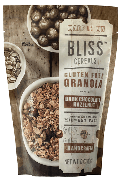 Dark Chocolate Hazelnut Granola – Bliss Cereals